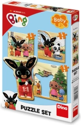 Baby puzzle Bing y amigos 3 en 1 (3, 4, 5 piezas)