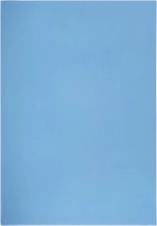 Funda transparente para documentos A4 L azul