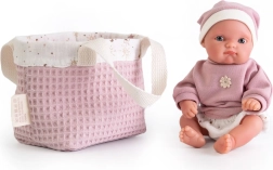Antonio Juan Mufly muñeca bebé realista 21 cm con cesta