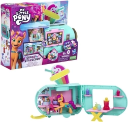 My Little Pony Sunny Starscout Smoothie Truck 2 en 1 – set de juego con vehículo y cocina