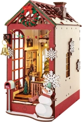Sujetalibros navideño rompecabezas 3D