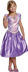 Disfraz de la princesa Rapunzel para niñas de 7-8 años