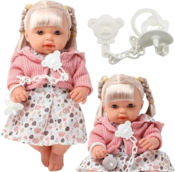 Muñeca Bebé con Suéter y Sonidos