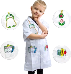 Disfraz médico infantil Woopie