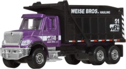 Matchbox Working Rigs camión volquete plegable morado