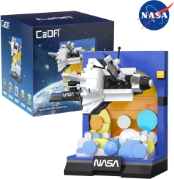 Kit de construcción CADA NASA: orbitador espacial de exhibición SPACE SHUTTLE DISCOVERY (250 piezas)