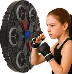 Diana de entrenamiento de boxeo para pared con música Bluetooth y USB