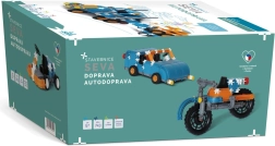 Seva Transporte – kit de construcción de transporte por carretera 743 piezas