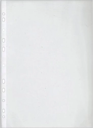 Funda para documentos A4, transparente, 100 uds
