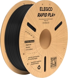 Filamento para impresión 3D ELEGOO Rapid PLA+ negro