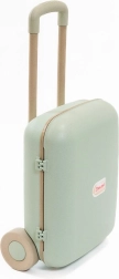 Maleta de viaje infantil de material ecológico DOLONI, verde