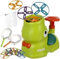 Lanzador de discos voladores para niños KRUZZEL