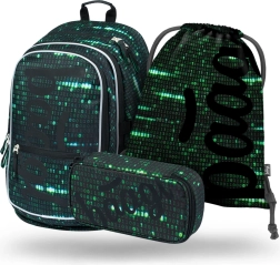 Conjunto Baagl Core Numbers: Mochila, Estuche y Bolsa