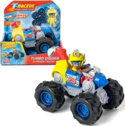 T-Racers Power Trucks Turbo Digger vehículo 2 en 1