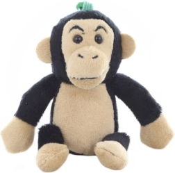 Chimpancé de peluche – llavero