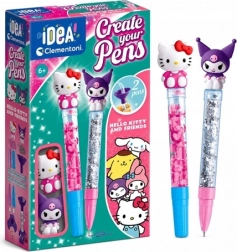 Clementoni Idea Mini mini fábrica de bolígrafos Hello Kitty y amigos
