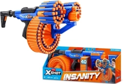 ZURU X-SHOT Insanity blitz hammer bláster de espuma - 1 pieza