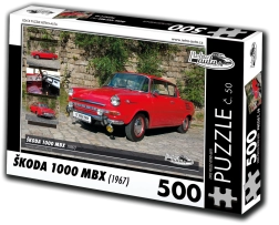 Puzzle RETRO-AUTA Škoda 1000 MBX 500 piezas