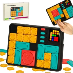Juego electrónico de lógica deslizante con piezas magnéticas – 500 niveles