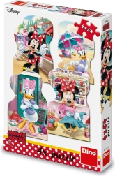 Puzzle Minnie y Daisy Verano 4x54 piezas