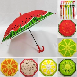 Paraguas con estampados de frutas 50 cm