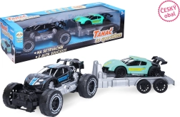 Camión con coche 45 cm con mecanismo de inercia