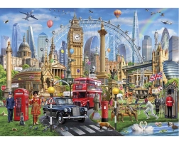 Puzzle Llamando a Londres 1000 piezas