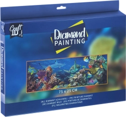 Pintura de diamantes Mundo submarino 75 × 25 cm