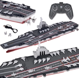 Portaaviones RC 1:1000 – modelo teledirigido con mini aviones