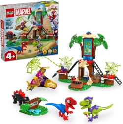 LEGO® Marvel Spidey y sus asombrosos amigos 11200 Spidey, Gobby y batalla de raptores en la base del árbol