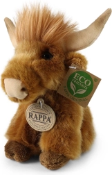 Vaca de las Highlands escocesa de peluche 16 cm eco-friendly