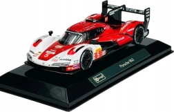 Modelo metálico de coche Bburago 1:43 Porsche 963 Racing en caja de regalo