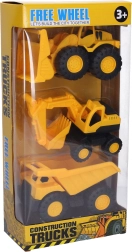 Set de máquinas de construcción 12 cm – 3 uds.