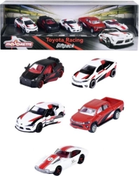 Juego de regalo de coches TOYOTA Racing 5 uds 1:64