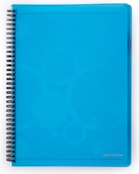 Bloc de espiral A4 Neo Colori azul