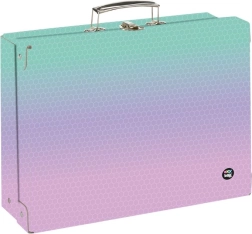 Maletín A4 OXY NEXT Ombre Pink