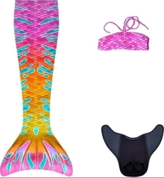 Aleta Cola de Sirena Malibú con Bikini