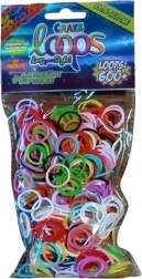 Set de gomas LOOM CRAZE 600 uds