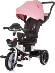 Triciclo con techo Chipolino Be Active 2 en 1 Pink Linen