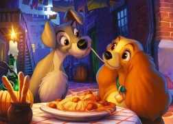 Rompecabezas Lady and the Tramp 1000 piezas RAVENSBURGER