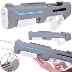 Pistola de agua eléctrica con doble boquilla de rociado