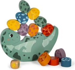 Juego de equilibrio de madera Dino