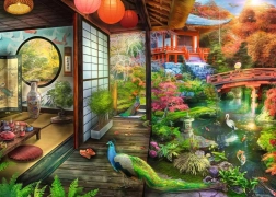 Puzzle RAVENSBURGER jardín japonés 1000 piezas