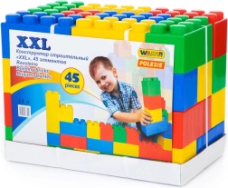 Juego de construcción XXL de 45 piezas Wader