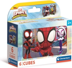 Cubos con imágenes SPIDEY y sus increíbles amigos – 6 cubos