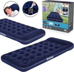 Colchón inflable Bestway Air Mattress Twin 188 × 99 × 28 cm con bomba integrada