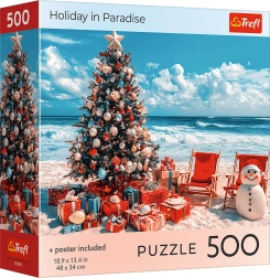Puzzle Navidad en el paraíso 500 piezas TREFL