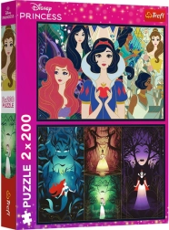Puzle 2×200 piezas Disney PRINCESS – Princesas encantadoras
