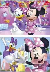 Puzle de madera Minnie y Daisy 2×50 piezas