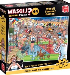 Rompecabezas JUMBO WASGIJ 44: Juegos de verano - 1000 piezas